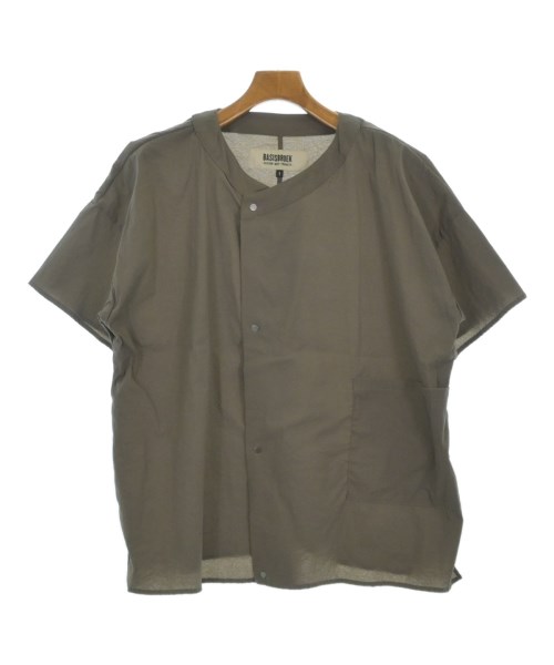 BASISBROEK バシスブローク カジュアルシャツ メンズ 1(S位) グレー 【中古】【古着】