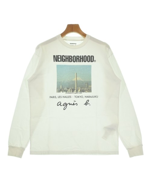 Agnes b. アニエスベープルオーバー・カットソー メンズ M 白【中古】【古着】