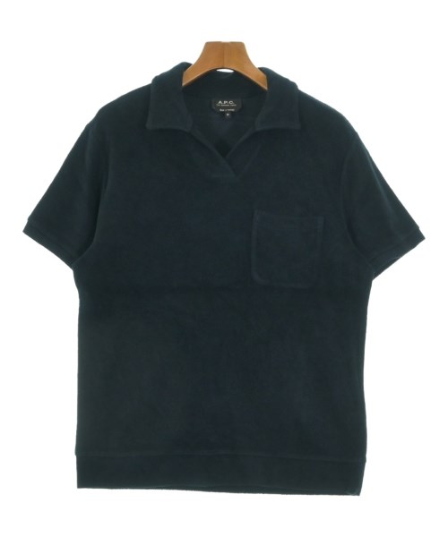 A.P.C. アーペーセー ポロシャツ メンズ M 紺 【中古】【古着】