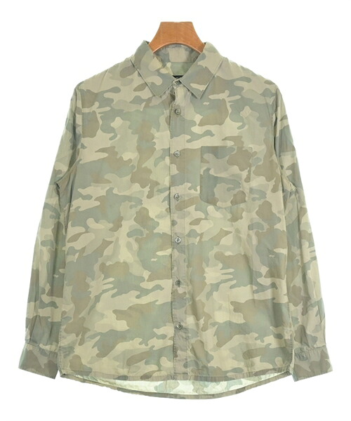 A.P.C. アーペーセー カジュアルシャツ メンズ S カーキ等(迷彩) 【中古】【古着】