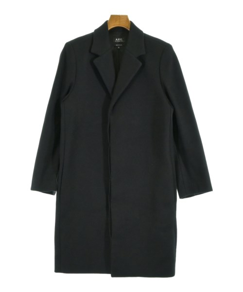 A.P.C アーペーセー 牛革 レザー Pコート ブラック　M 楽天市場】【中古】A.P.C. (アーペーセー) Pea Coat ピーコート BLACK