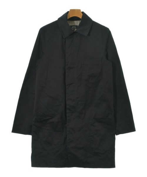 A.P.C. アーペーセーステンカラーコート メンズ XS 黒【中古】【古着】