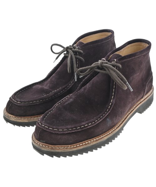 A.P.C. アーペーセーブーツ メンズ EU42(27糎位) エンジ【中古】【古着】