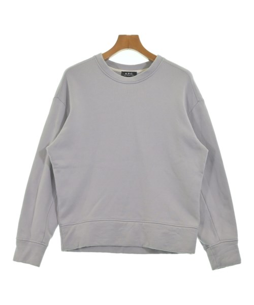 A.P.C. アーペーセースウェット メンズ S 紫系(薄墨色がかっています)【中古】【古着】