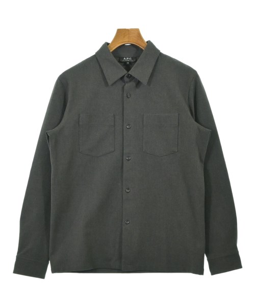 A.P.C. アーペーセーカジュアルシャツ メンズ XS 薄墨色【中古】【古着】