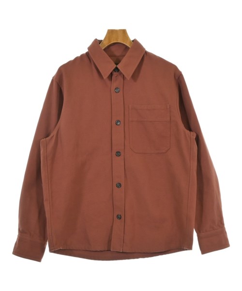 A.P.C. アーペーセー カジュアルシャツ メンズ M 茶系 【中古】【古着】