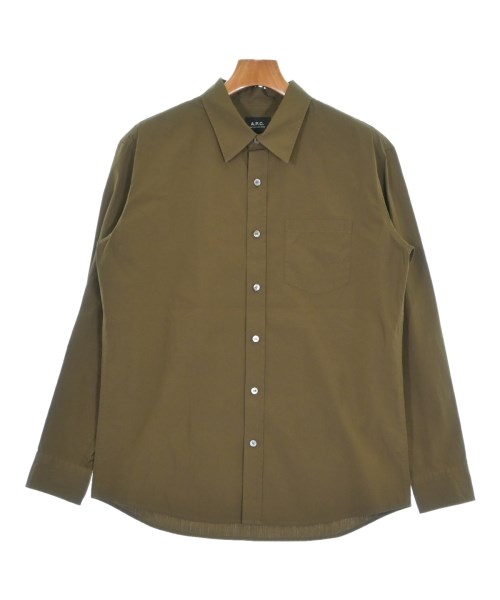 A.P.C. アーペーセーカジュアルシャツ メンズ S 茶系【中古】【古着】|RAGTAG(ブランド古着のラグタグ)