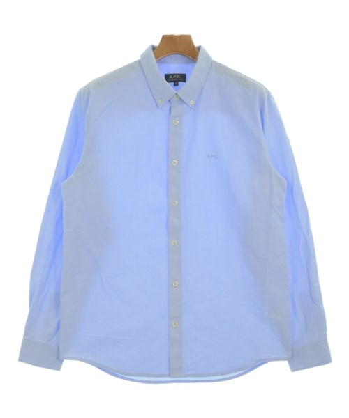 A.P.C. アーペーセーカジュアルシャツ メンズ M 水色【中古】【古着】