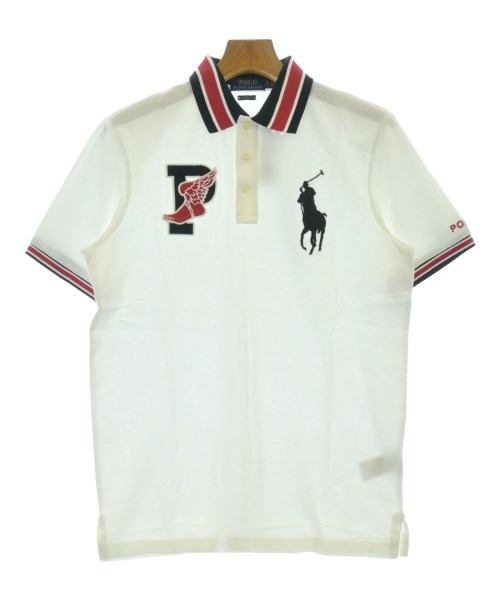 Polo Ralph Lauren ポロラルフローレン ポロシャツ メンズ S 白 【中古】【古着】