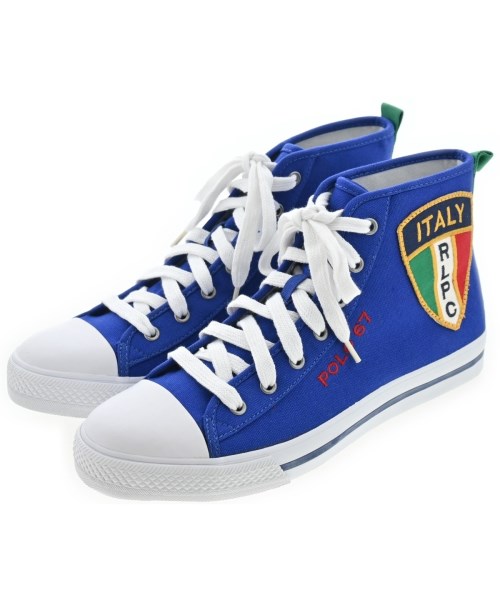 Polo Ralph Lauren ポロラルフローレンスニーカー メンズ UK9(27.5糎位) 青【中古】【古着】