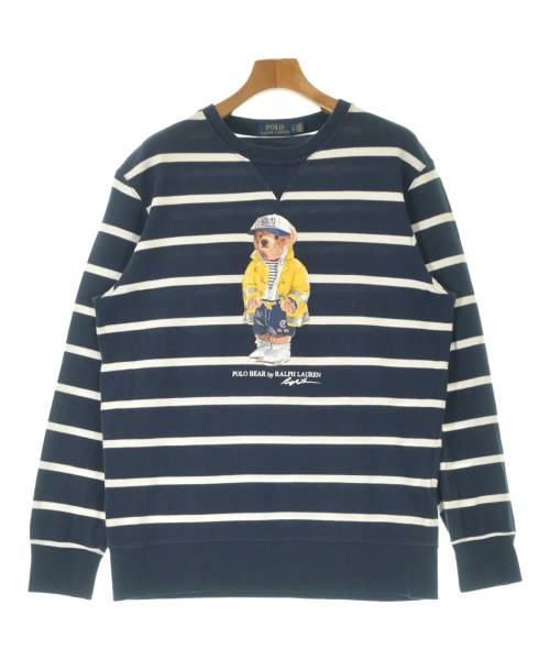 Polo Ralph Lauren ポロラルフローレンプルオーバー・カットソー メンズ L 紺x白(間借り人)【中古】【古着】