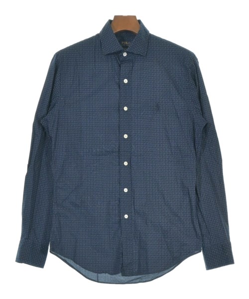 Polo Ralph Lauren ポロラルフローレン カジュアルシャツ メンズ -(M位) 紺xベージュx青(総柄) 【中古】【古着】