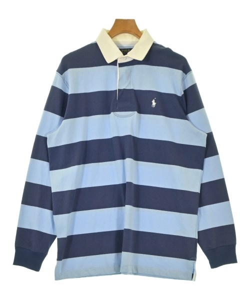 Polo Ralph Lauren ポロラルフローレンプルオーバー・カットソー メンズ L 青x水色(間借り人)【中古】【古着】