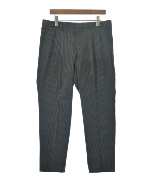 UNITED ARROWS ユナイテッドアローズスラックス メンズ XL グレーx黒(ストライプ)【中古】【古着】
