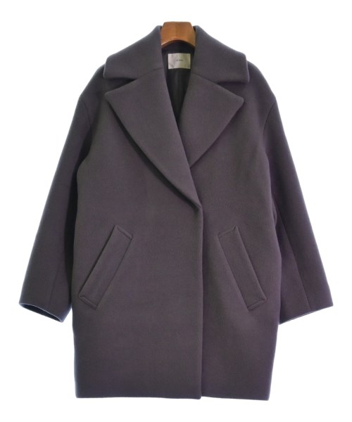 バーバリー ブルーレーベル ステンカラーコート/ワンピース 38 ブラック BURBERRY BLUE LABEL 「BURBERRY LABEL」 ステンカラーコート 38