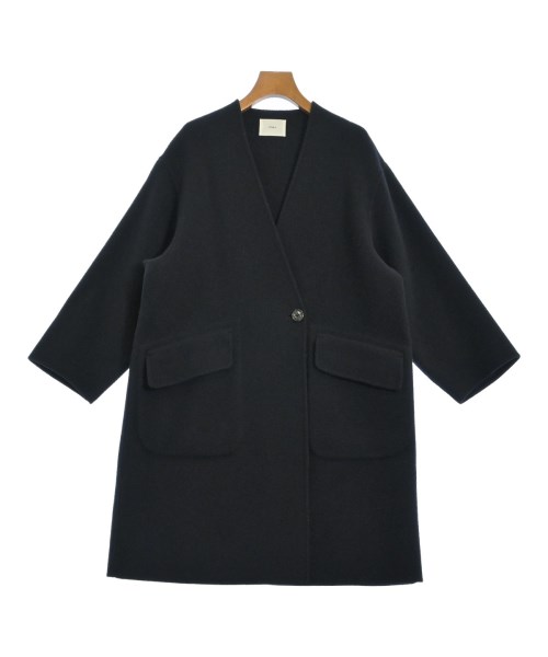 IENA イエナコート レディース 36(S位) 紺【中古】【古着】