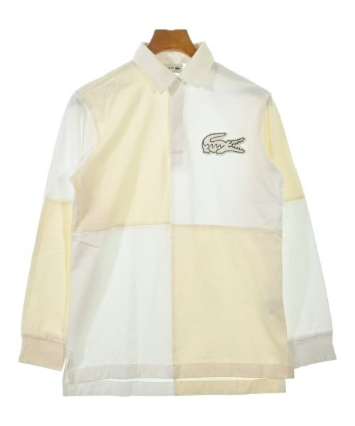 LACOSTE ラコステティーシャツ・カットソー メンズ S 白x皮膚軟化剤【中古】【古着】