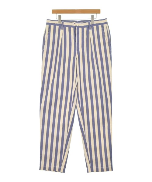 SCYE サイ パンツ（その他） メンズ 40(L位) 青xアイボリー(ストライプ) 【中古】【古着】