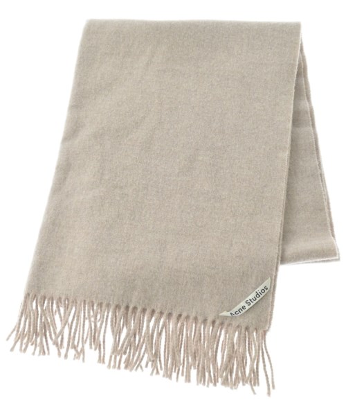 Acne Studios アクネストゥディオズ マフラー レディース - ベージュ 【中古】【古着】