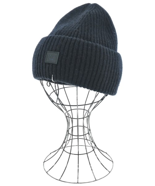 Acne Studios アクネストゥディオズ ニットキャップ・ビーニー レディース 56 黒 【中古】【古着】