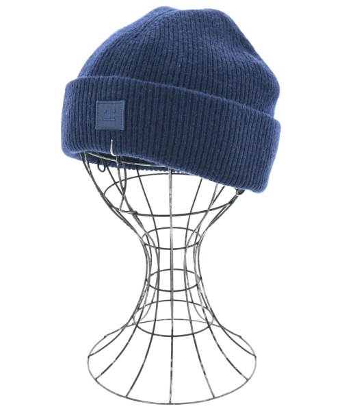 Acne Studios アクネストゥディオズ ニットキャップ・ビーニー レディース - 紺 【中古】【古着】