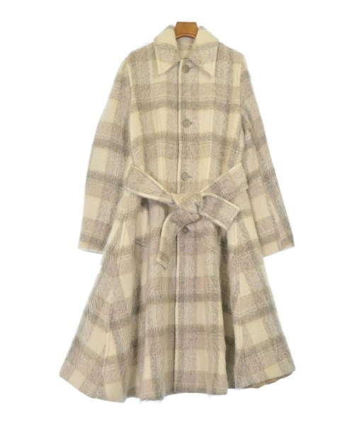 Acne Studios アクネストゥディオズコート（余分の物） レディース 36(S位) ベージュx象牙色(照合のしるし)【中古】【古着】