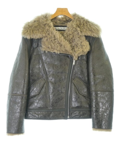 Acne Studios アクネストゥディオズライダース レディース 32(XXS位) こげ茶【中古】【古着】