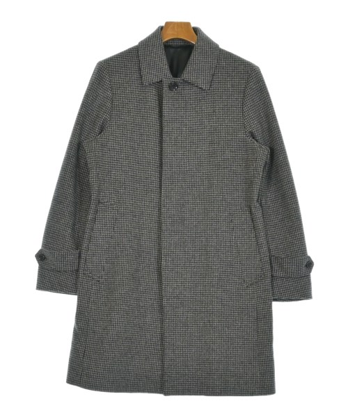 a day in the life UNITED ARROWS アデイインザライフユナイテッドアローズ ステンカラーコート メンズ S グレー系(千鳥格子) 【中古】【古着】