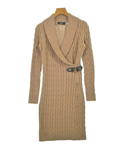 LAUREN Ralph Lauren ローレンラルフローレン ワンピース レディース XS 茶 【中古】【古着】