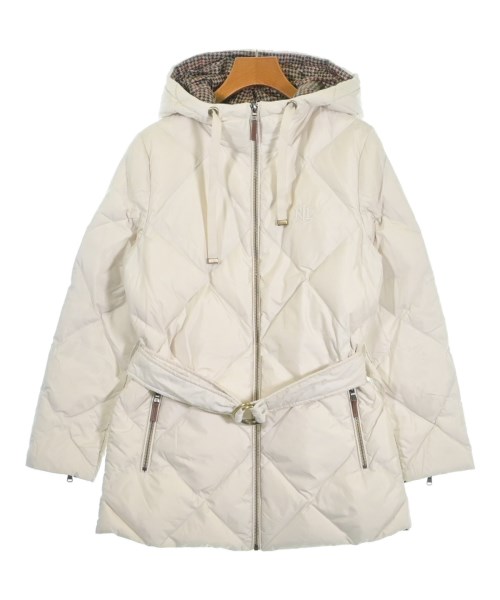 LAUREN Ralph Lauren ローレンラルフローレンダウンコート レディース XS 象牙色【中古】【古着】