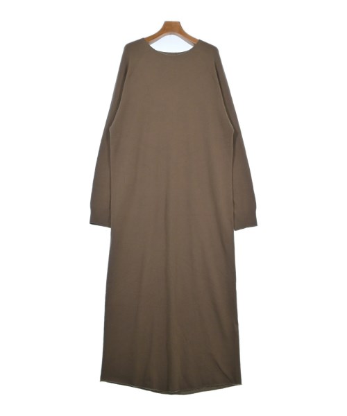 【美品】ミューズ ドゥーズィエムクラス ロングワンピース リブニット 半袖 人気 美品】ミューズ ドゥーズィエムクラス ロングワンピース