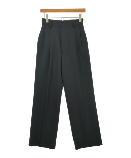 MUSE de Deuxieme Classe ミューズドゥドゥーズィーエムクラス スラックス レディース 34(XS位) 黒 【中古】【古着】