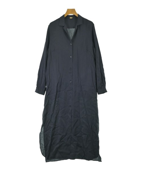 MUSE de Deuxieme Classe ミューズドゥドゥーズィーエムクラスシャツワンピース レディース F 紺【中古】【古着】