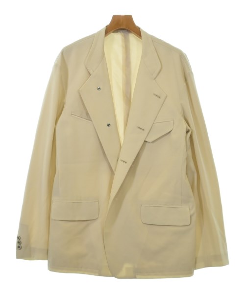 楽天市場】Ujoh ウジョー ウールギャバジンノーカラージップジャケット