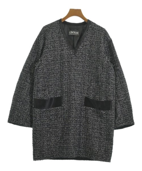 CINOH チノ ワンピース レディース 36(S位) 黒x白(ミックス) 【中古】【古着】