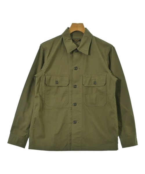 A VONTADE アボンタージブルゾン（余分の物） メンズ S カーキ【中古】【古着】