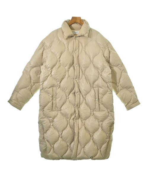 ASTRAET アストラットダウンコート レディース F ベージュ【中古】【古着】