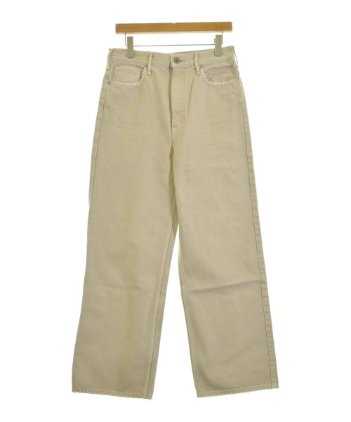 upper hights アッパーハイツ デニムパンツ レディース 27(M位) ベージュ(デニム) 【中古】【古着】