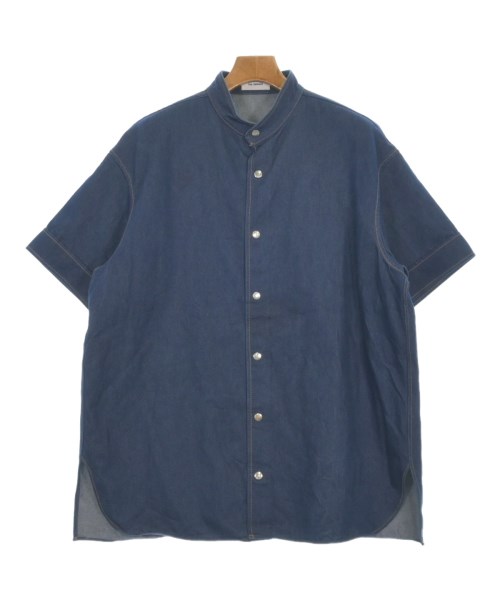 美品　21FW THE RERACS / リラクス プラケットシャツ　濃紺 美品 21FW THE RERACS / リラクス プラケットシャツ 濃紺