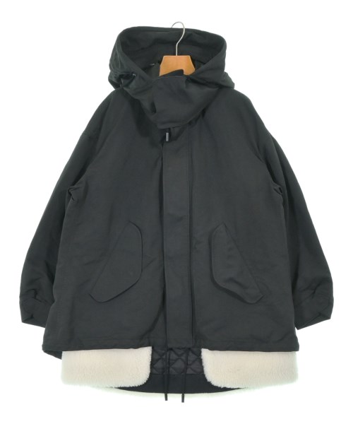 THE RERACS ザリラクスミリタリーブルゾン レディース 38(M位) 黒【中古】【古着】