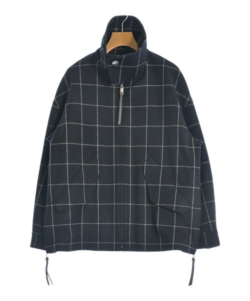 THE RERACS ザリラクス ブルゾン（その他） レディース 36(S位) 黒x白(チェック) 【中古】【古着】