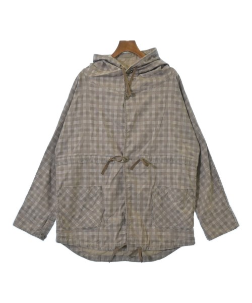 nonnative ノンネイティヴブルゾン メンズ 2(M位) グレーベージュx白(チェック)【中古】【古着】|RAGTAG(ブランド古着のラグタグ)