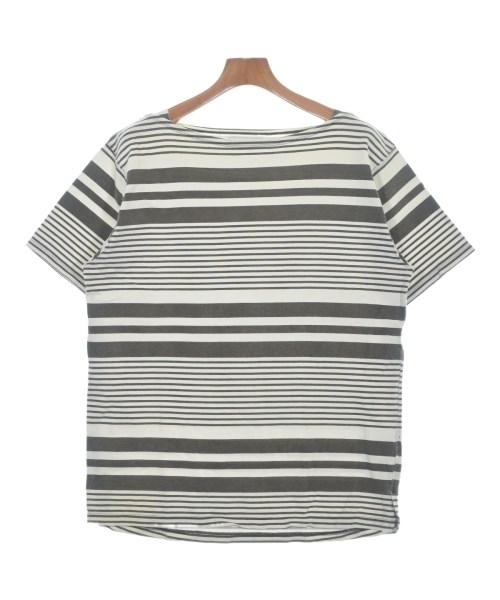 nonnative ノンネイティヴ Tシャツ・カットソー メンズ 2(L位) 白x茶(ボーダー) 【中古】【古着】