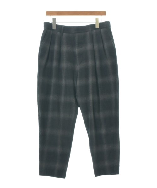 N.HOOLYWOOD エヌハリウッド スラックス メンズ 40(L位) 黒xグレー(チェック) 【中古】【古着】