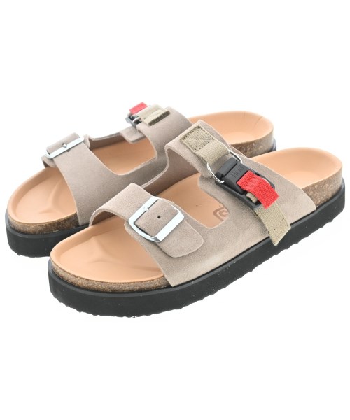 hobo ホーボー サンダル メンズ EU41(26cm位) グレーベージュ系 【中古】【古着】