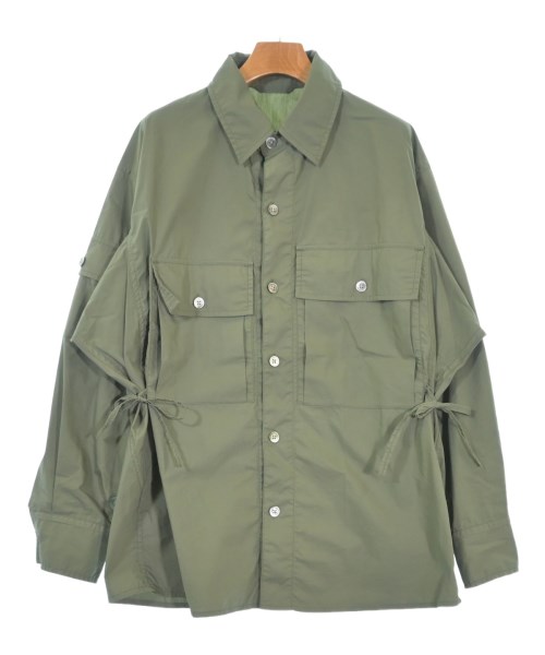 Kaptain Sunshine キャプテンサンシャイン カジュアルシャツ メンズ 38(S位) カーキ 【中古】【古着】