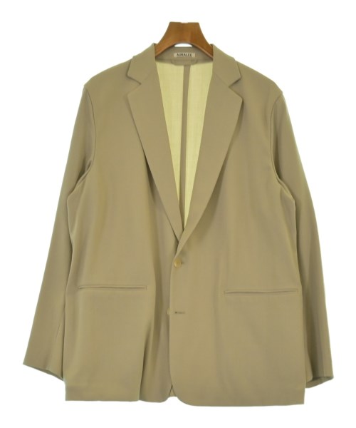 ジャケット・アウター AURALEE WOOL SILK HERRINGBONE COVERALL AURALEE WOOL SILK HERRINGBONE COVERALL 4 60KA2372 | BRAND