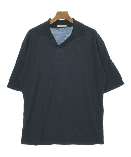 AURALEE オーラリーニット・セーター メンズ 4(M位) 黒【中古】【古着】