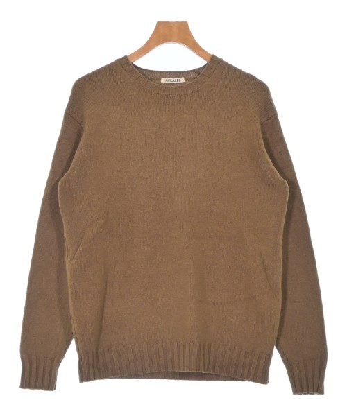 【オーラリー】ニットセーター　キャメル100%　オーバーサイズ　AURALEE 中古・古着通販】AURALEE (オーラリー) SUPER MILLED RIB KNIT P
