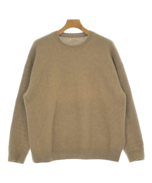 AURALEE オーラリーニット・セーター メンズ 3(S位) 茶【中古】【古着】